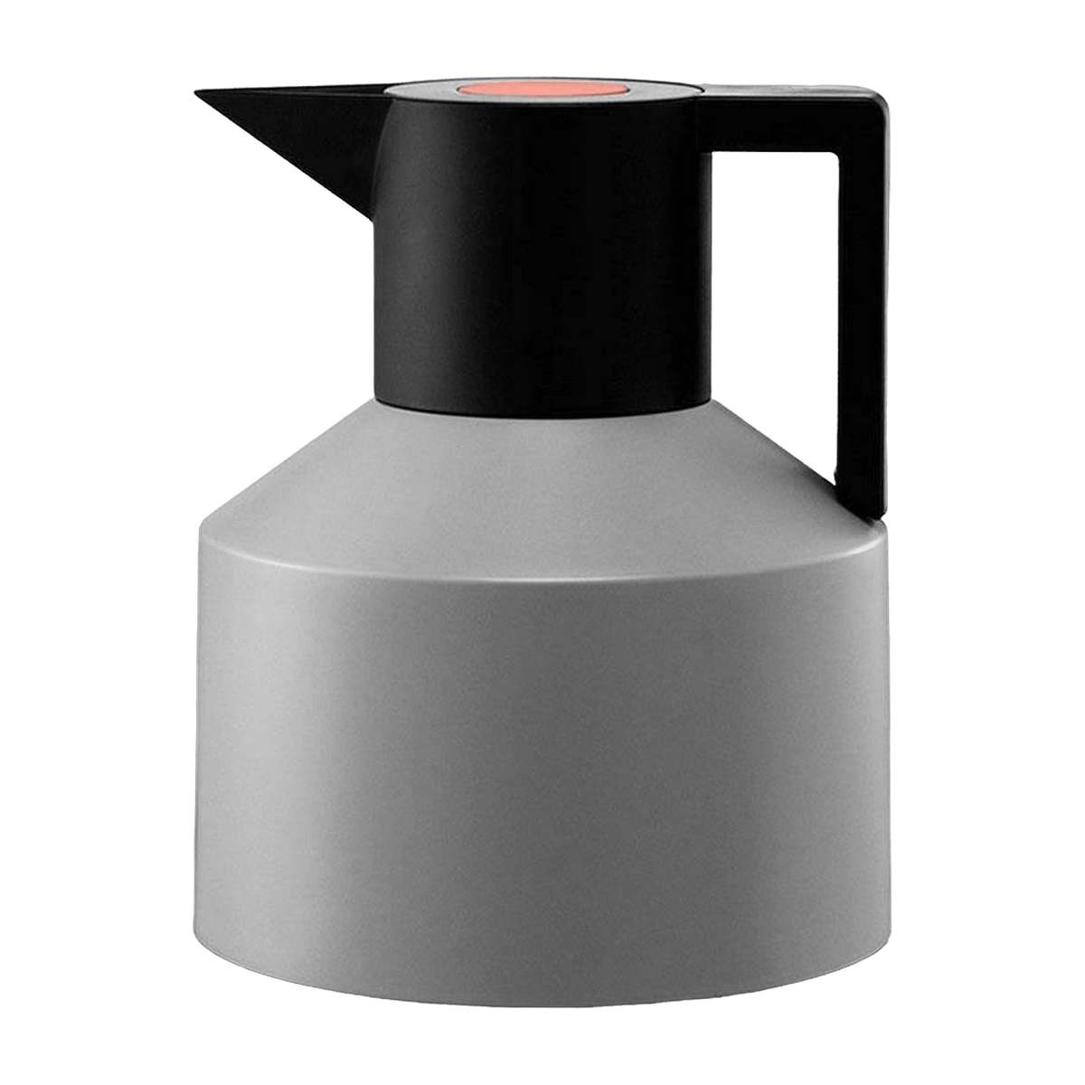 Thermos en plastique grise et noire 1L Geo Vacuum - Normann Copenhagen - The Cool Republic