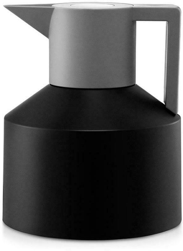 Thermos en plastique noire et grise 1L Geo Vacuum - Normann Copenhagen - The Cool Republic