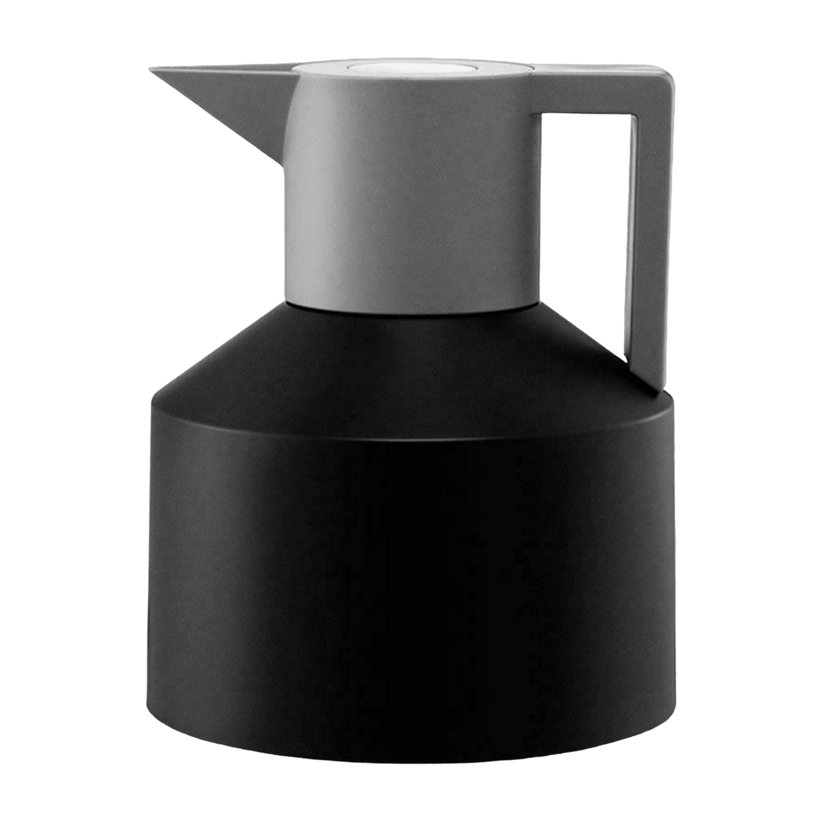 Thermos en plastique noire et grise 1L Geo Vacuum - Normann Copenhagen - The Cool Republic