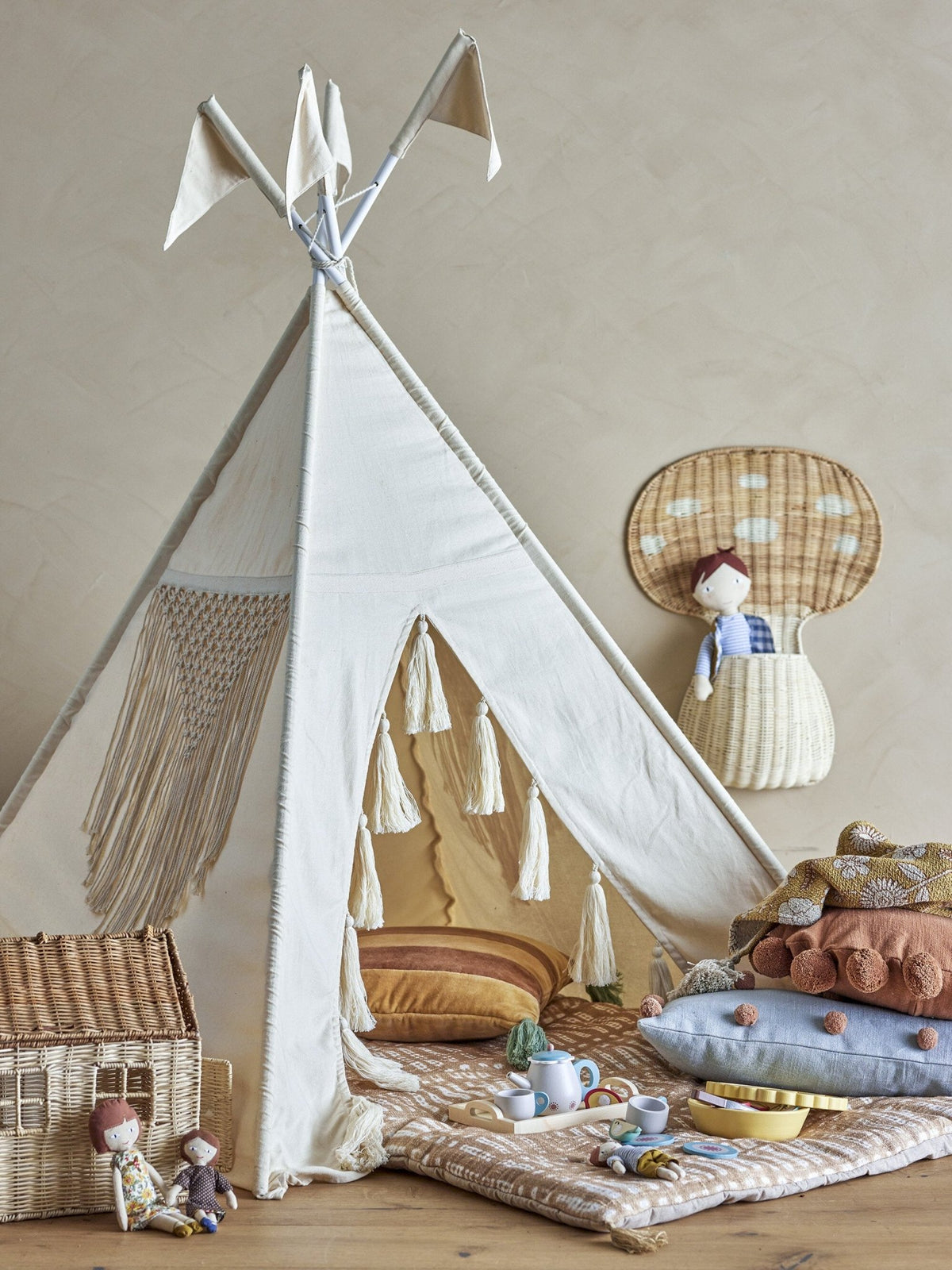 Tipi pour enfant en coton - Bloomingville mini - The Cool Republic