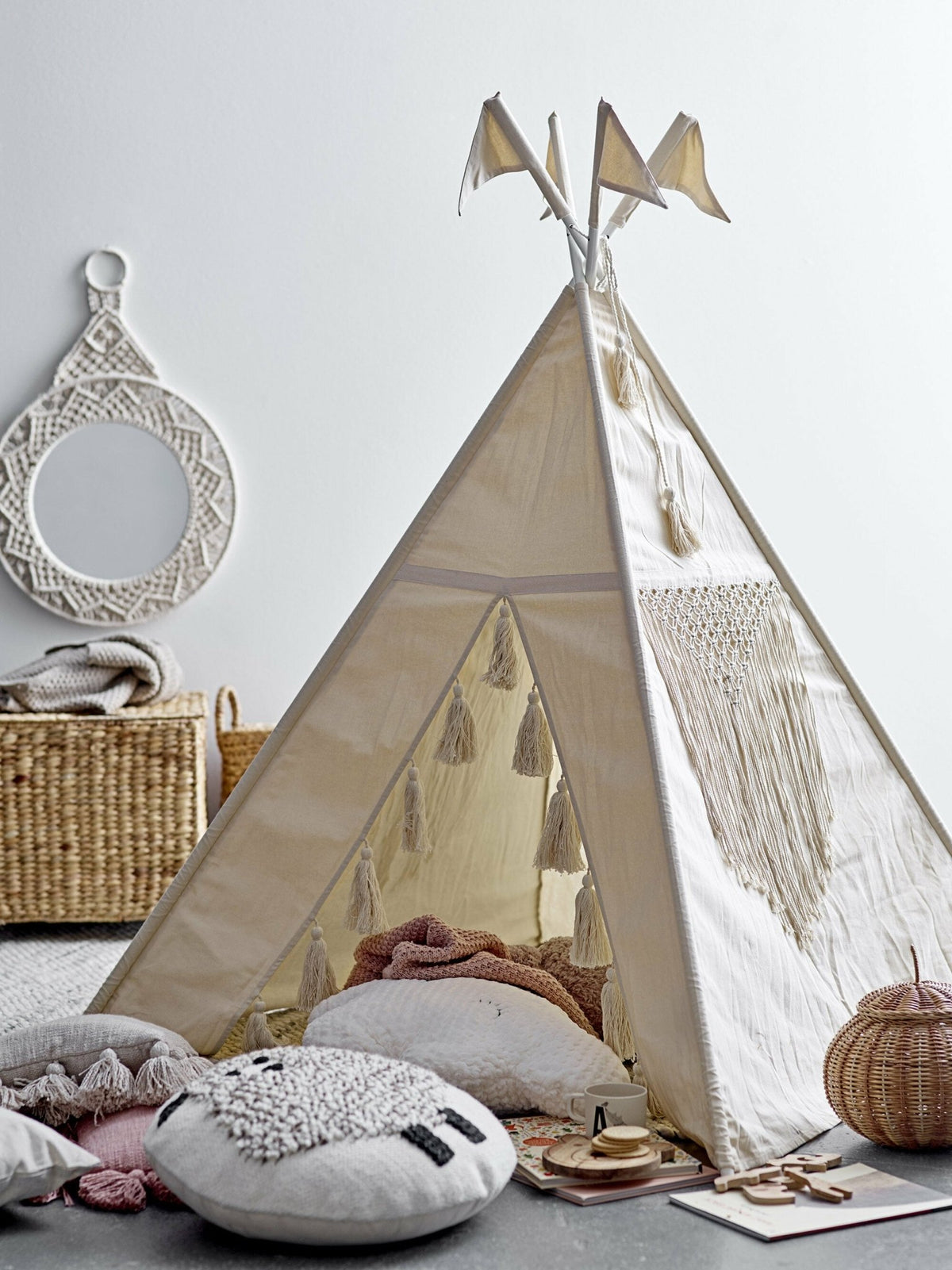 Tipi pour enfant en coton - Bloomingville mini - The Cool Republic