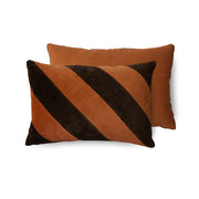 Coussin en velours rayé septembre (60X40cm) - HKLIVING