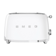 Toaster 2 fentes extra larges blanc Années 50 - Smeg - The Cool Republic