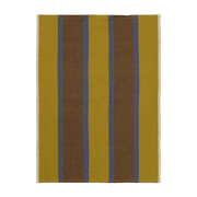 Torchon jaune et marron Hale - Ferm Living - The Cool Republic
