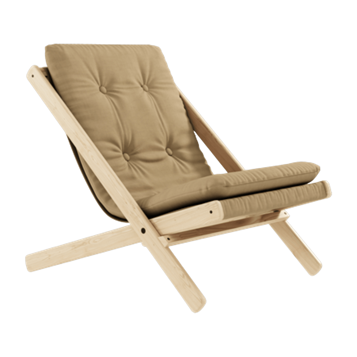 Transat en bois beige Boogie - Karup Design - The Cool Republic