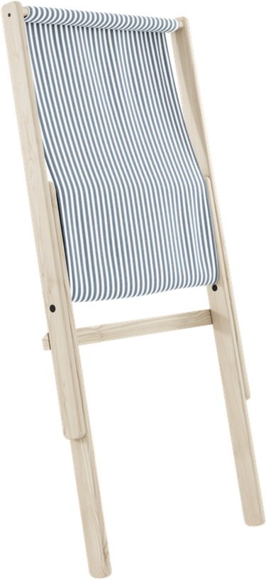 Transat en bois bleu et blanc Boogie - Karup Design - The Cool Republic