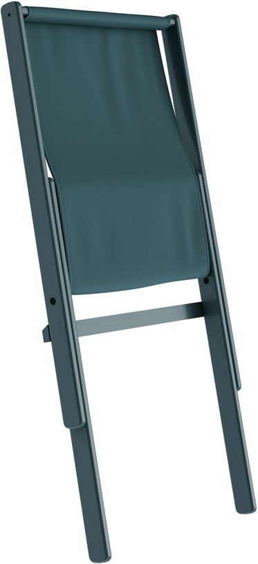 Transat en bois et coton bleu Boogie - Karup Design - The Cool Republic