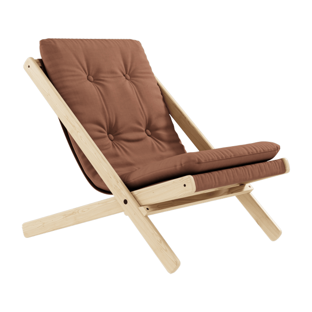 Transat en bois marron Boogie - Karup Design - The Cool Republic