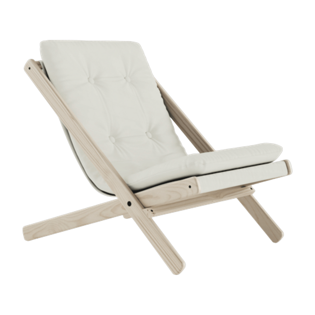 Transat en hêtre et coton Naturel Boogie - Karup Design - The Cool Republic