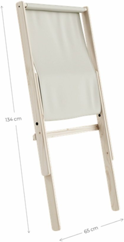 Transat en hêtre et coton Naturel Boogie - Karup Design - The Cool Republic