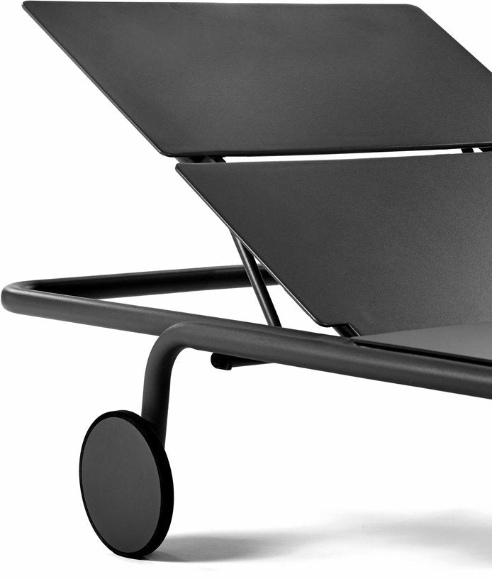 Transat noir en aluminium August - Serax - The Cool Republic