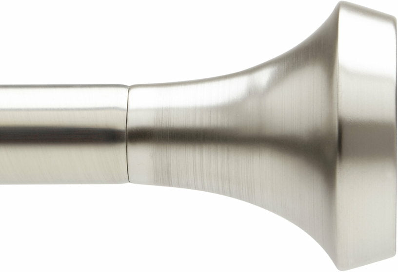 Tringle à rideaux extensible en acier argentée 183 - 366 cm Ella - Umbra - The Cool Republic