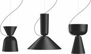 Trio de suspensions noires Alphabeta - Hem