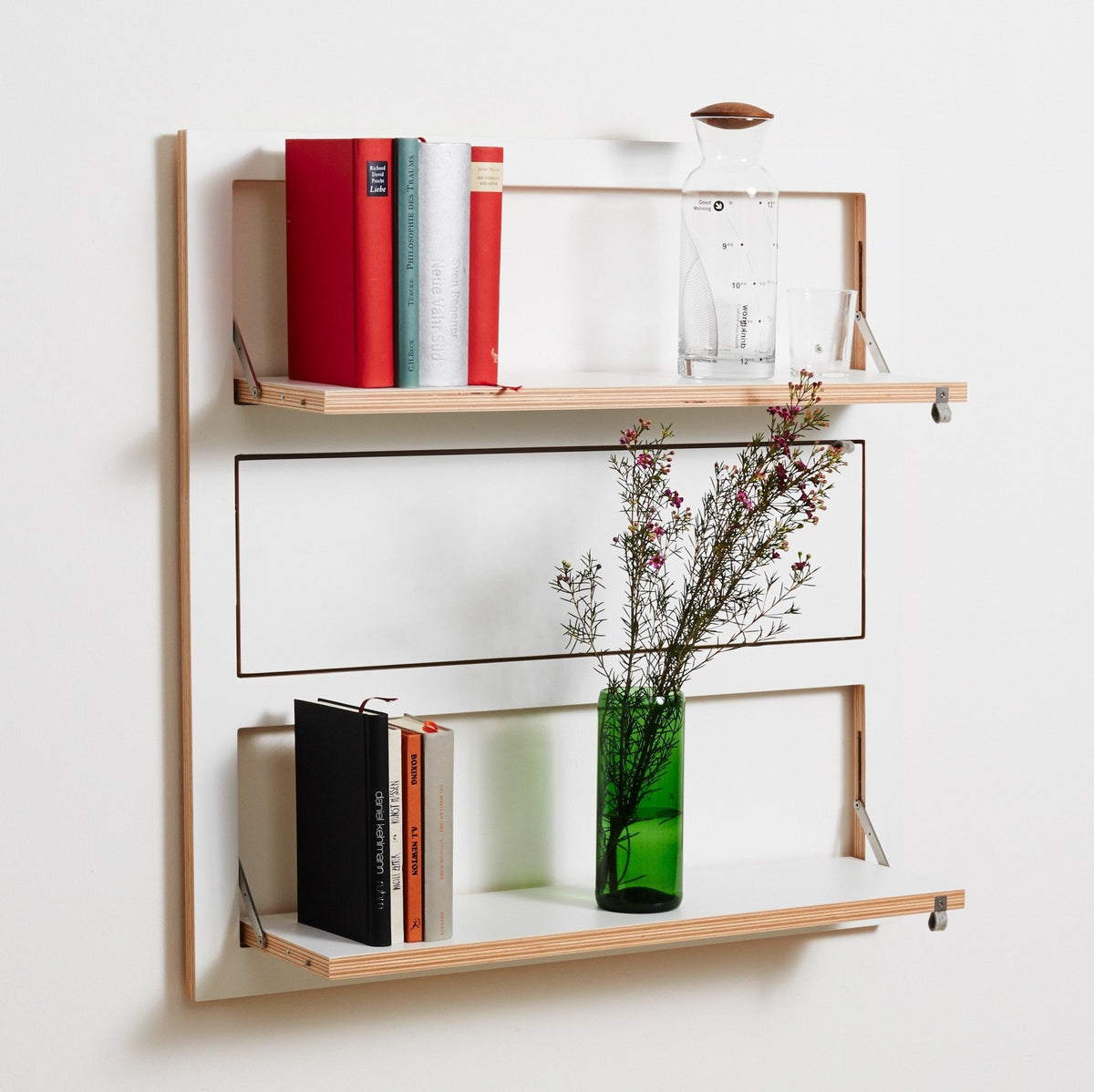 Triple étagère modulable noire 80 x 80 cm Fläpps - Ambivalenz - The Cool Republic