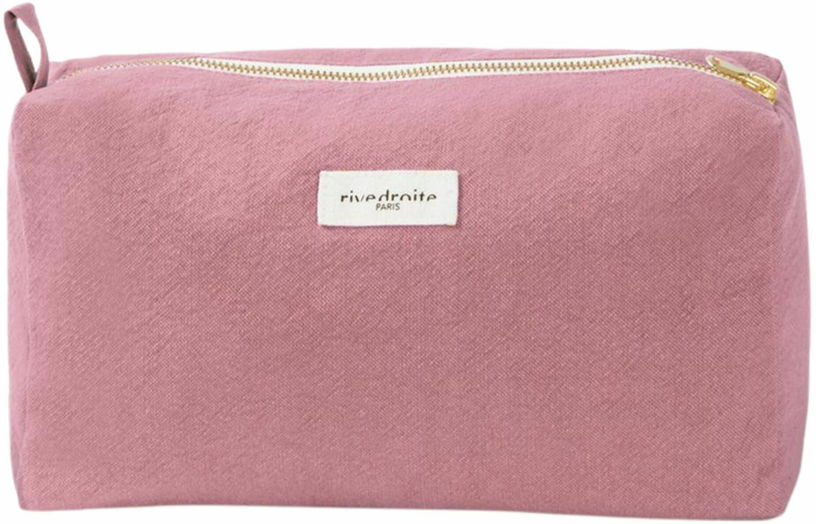 Trousse de maternité en coton recyclé bois de rose Alma - Rive Droite Paris - The Cool Republic