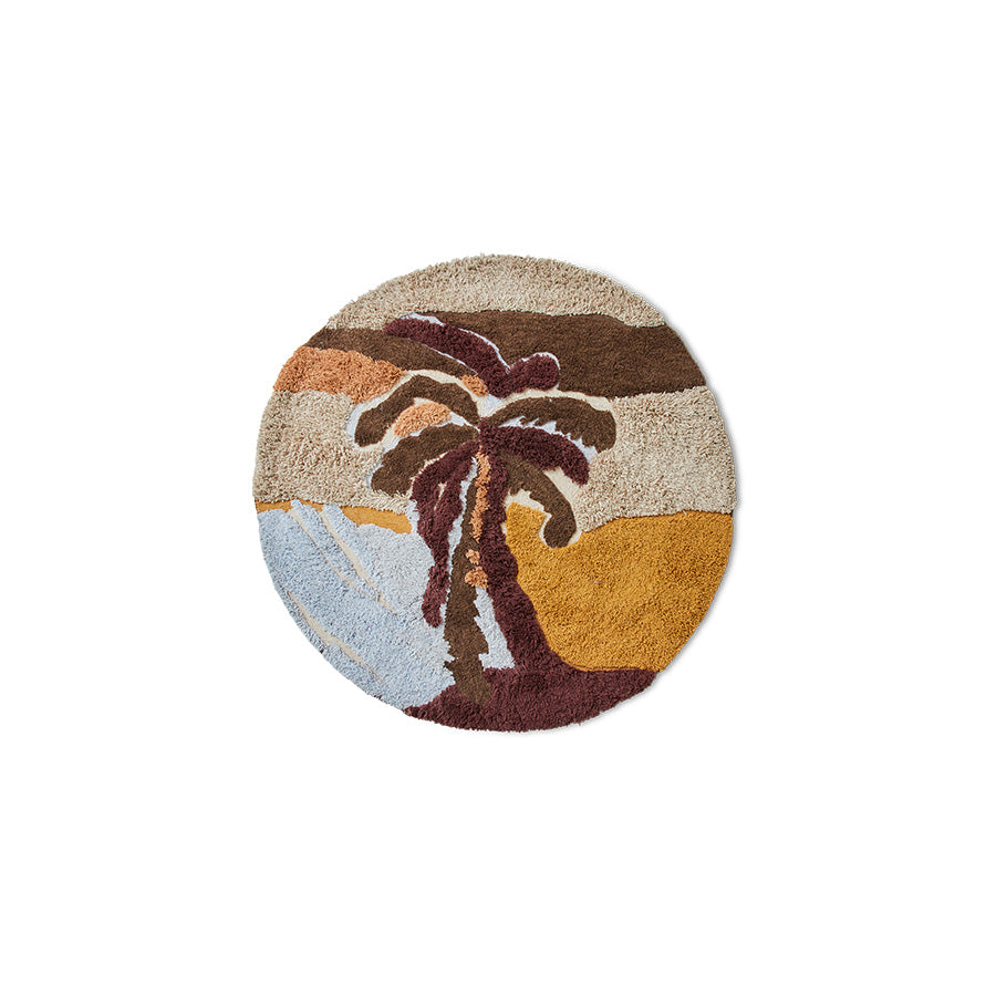Palm Beach round tufted rug (150X150Cm) - HKLIVING