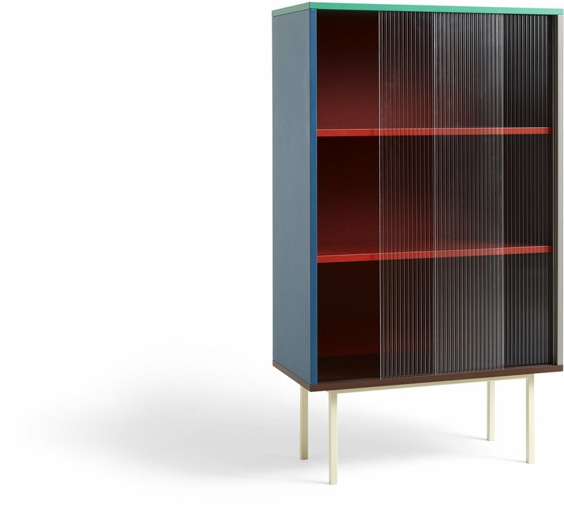 Vaisselier en bois Multi et portes vitrées Colour Cabinet - Hay - The Cool Republic