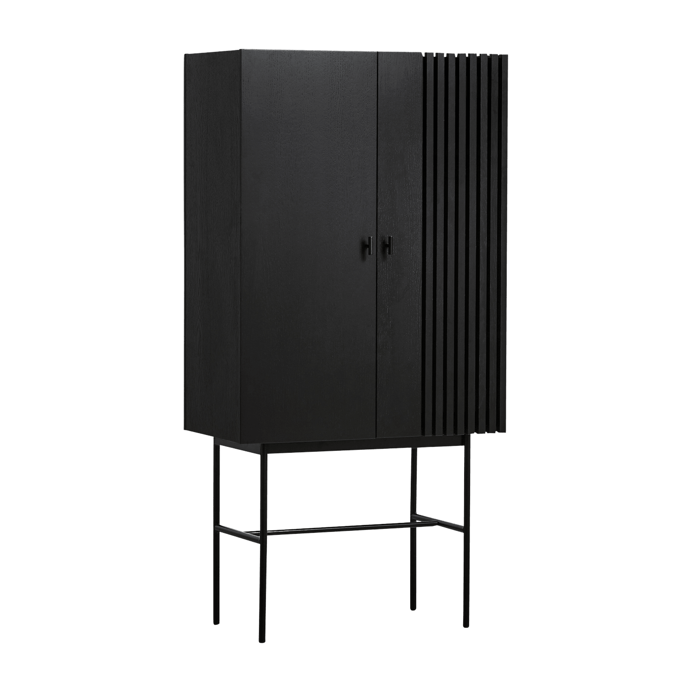 Vaisselier en chêne noir 80 cm Array - Woud - The Cool Republic