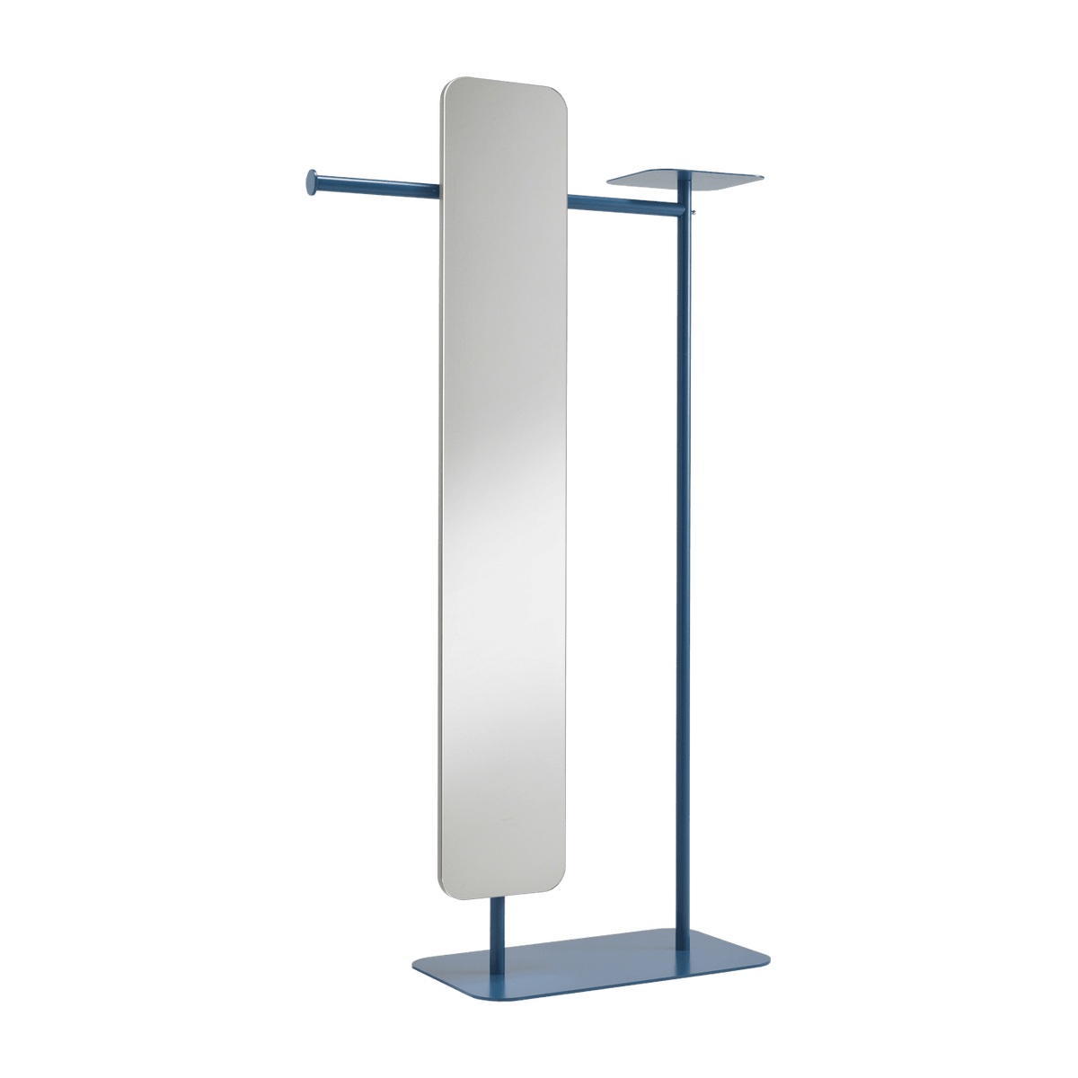 Valet de chambre avec grand miroir bleu Babele Big - Meme Design - The Cool Republic