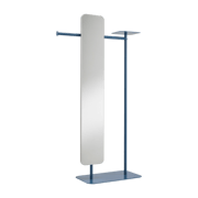 Valet de chambre avec grand miroir bleu Babele Big - Meme Design - The Cool Republic