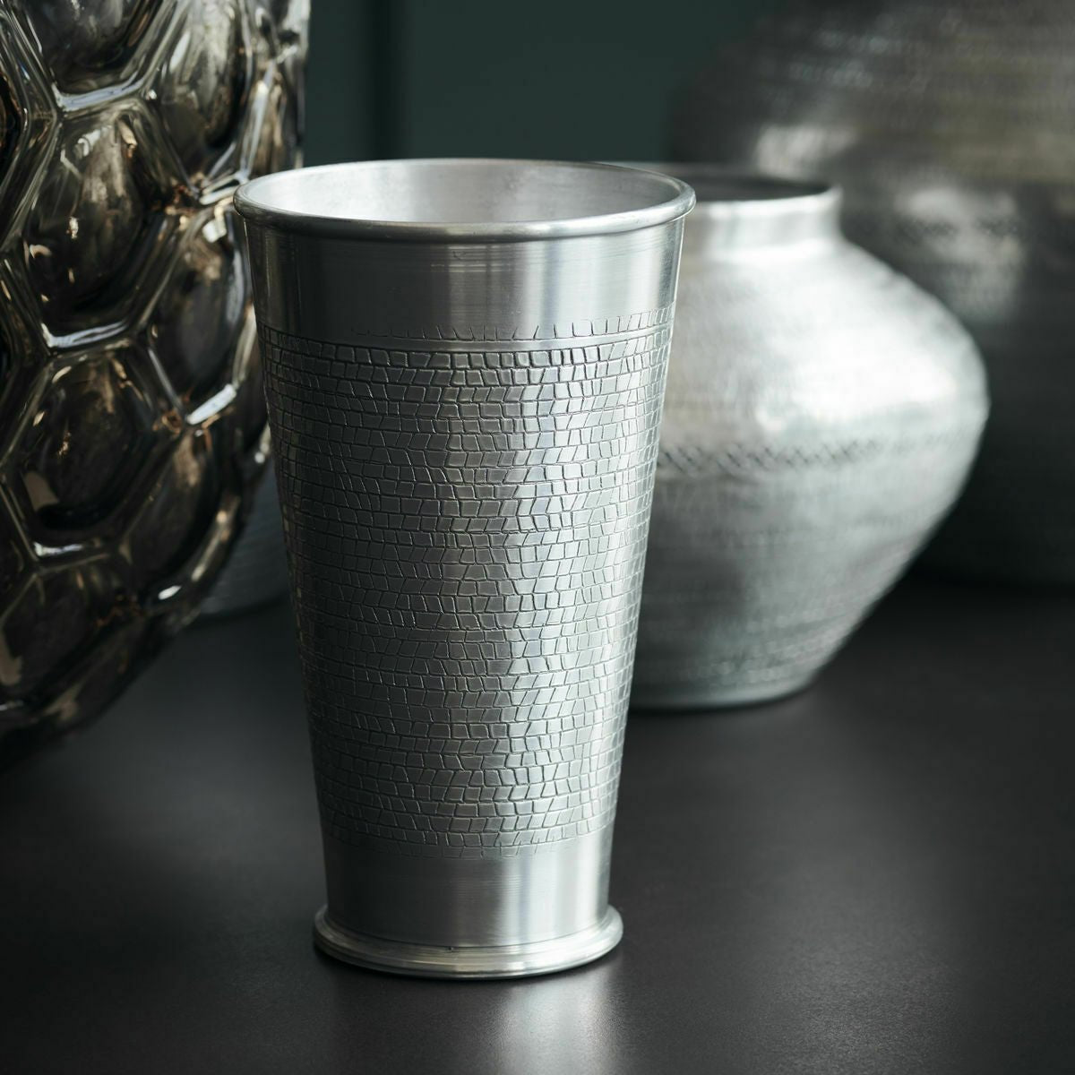 Vase argenté 9 cm Arti - House Doctor - The Cool Republic