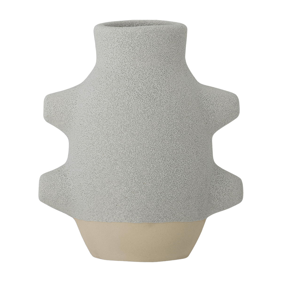 Vase Birka en céramique blanche - Bloomingville - The Cool Republic