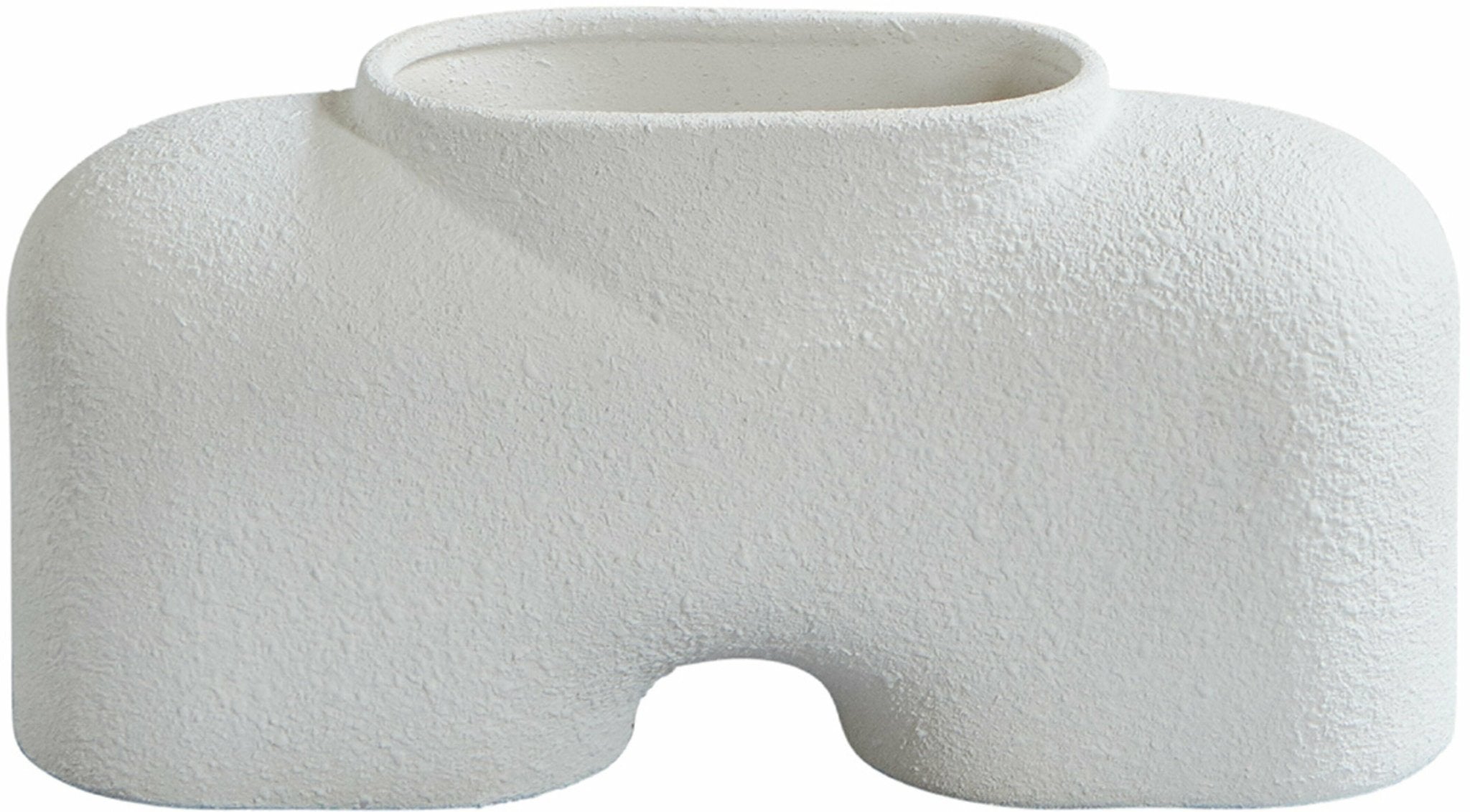Vase blanc Cobra Fat - 101 Copenhagen - The Cool Republic