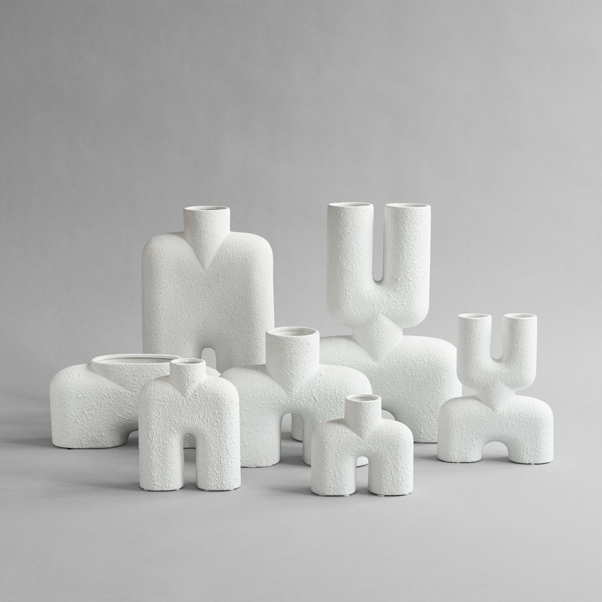 Vase blanc Cobra Fat - 101 Copenhagen - The Cool Republic
