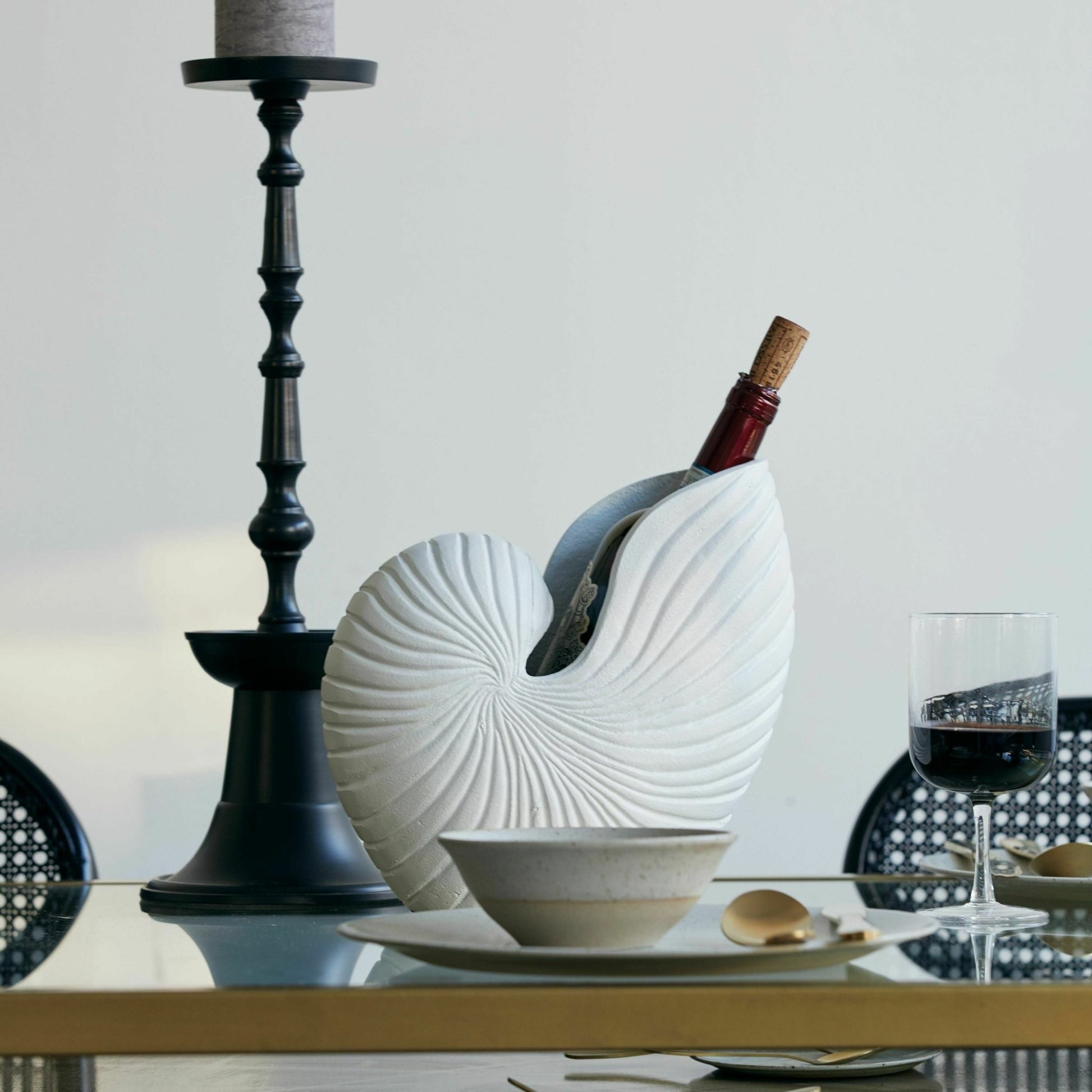 Vase blanc Rakitu - Nordal - The Cool Republic