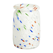 Vase blanc Roll Neck Splash - HAY - The Cool Republic