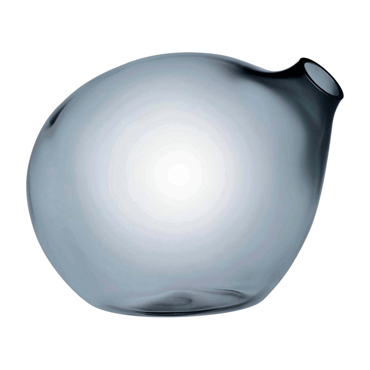 Vase bleu Bubble - Nude Glass - The Cool Republic