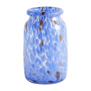 Vase bleu Roll Neck Splash - HAY - The Cool Republic
