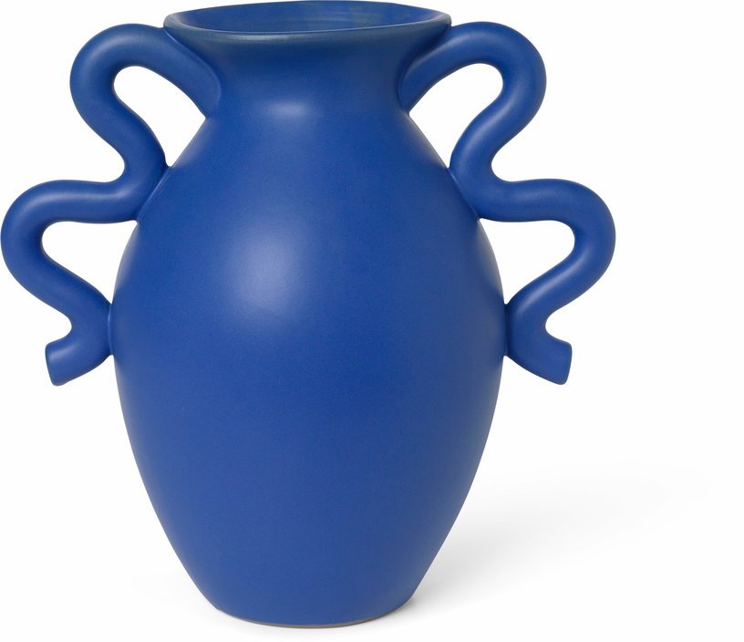 Vase bleu Verso - Ferm Living - The Cool Republic