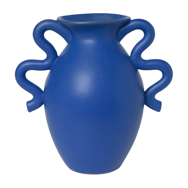 Vase bleu Verso - Ferm Living - The Cool Republic
