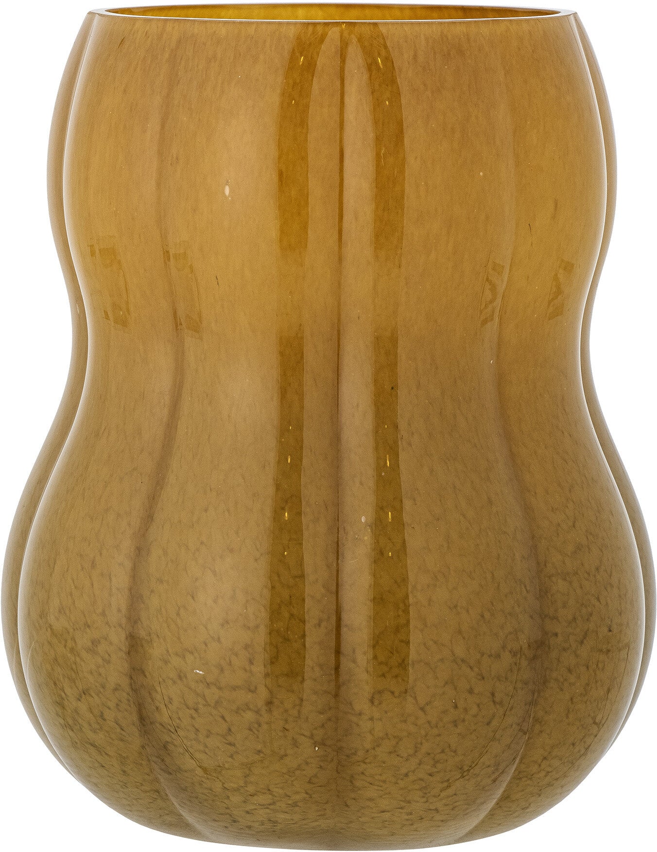 Vase Citrouille Verre Marron - Bloomingville