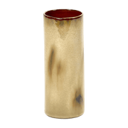 Vase cylindrique en grès beige 6 cm - Serax - The Cool Republic