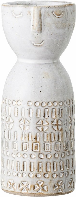 Vase Embla en grès blanc - Bloomingville - The Cool Republic