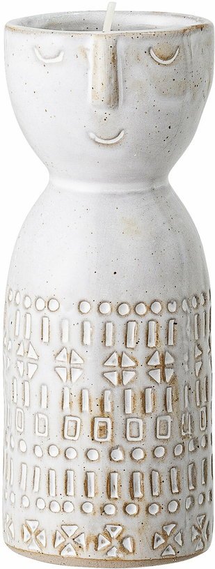 Vase Embla en grès blanc - Bloomingville - The Cool Republic