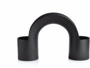 Vase en acier noir L Bridge - XLBoom - The Cool Republic