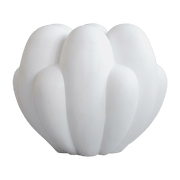 Vase white ceramic Bloom - 101 Copenhagen - The Cool Republic