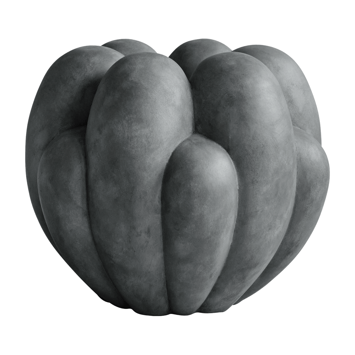 Vase dark gray ceramic Bloom - 101 Copenhagen - The Cool Republic