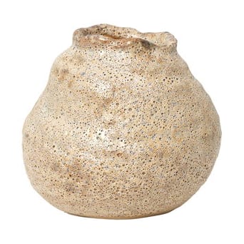 Vase en céramique beige 10cm Alma - Broste Copenhagen