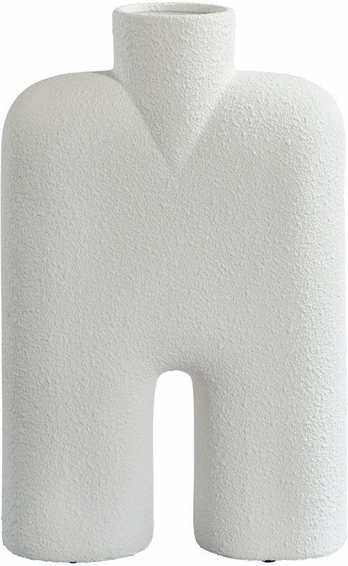 Vase en céramique blanc Cobra Tall - 101 Copenhagen - The Cool Republic