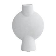 Vase en céramique blanc mini Sphere Bubl - 101 Copenhagen - The Cool Republic
