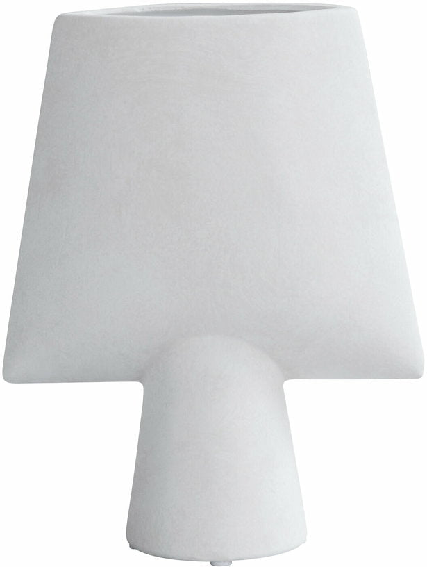 Vase en céramique blanc mini Sphere Square - 101 Copenhagen - The Cool Republic