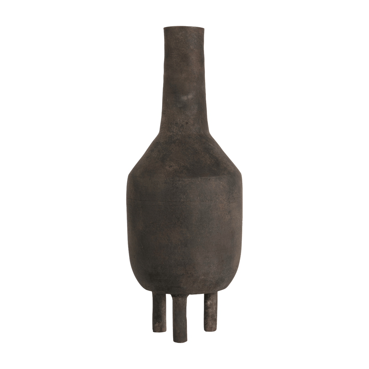 Vase en céramique brun Duck Slim - 101 COPENHAGEN - The Cool Republic