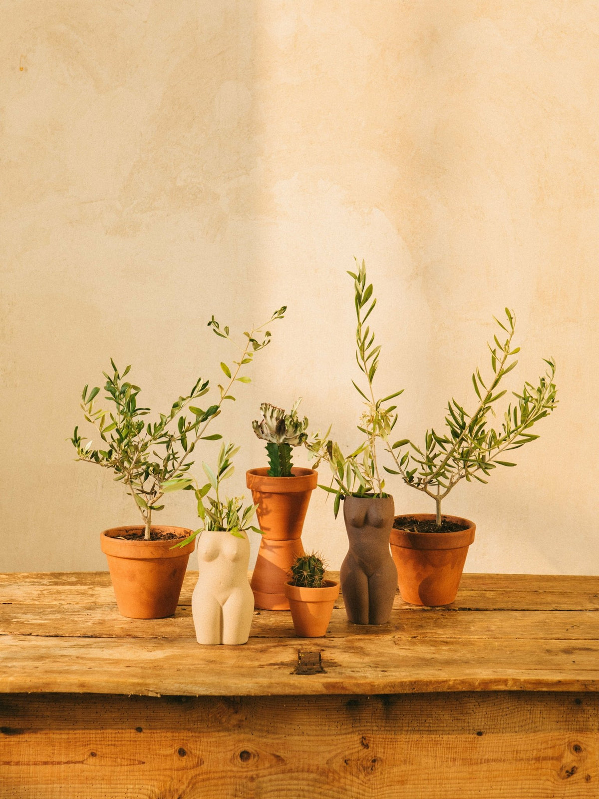 Vase en céramique brun L Body - DOIY - The Cool Republic