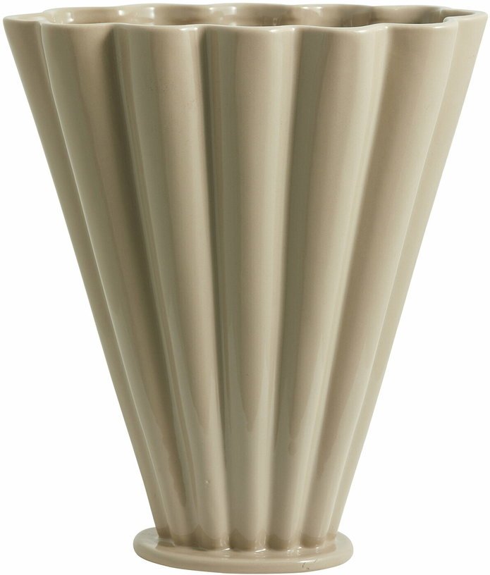 Vase en céramique couleur sable Colla - Nordal - The Cool Republic