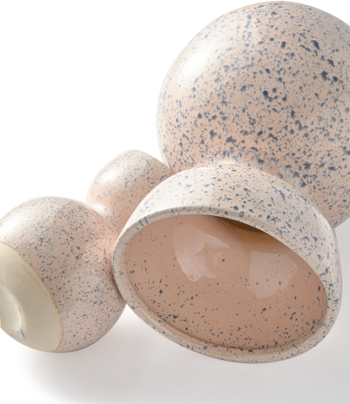 Vase en céramique rose clair 23,2 x 32 cm Boolb - Pols Potten - The Cool Republic