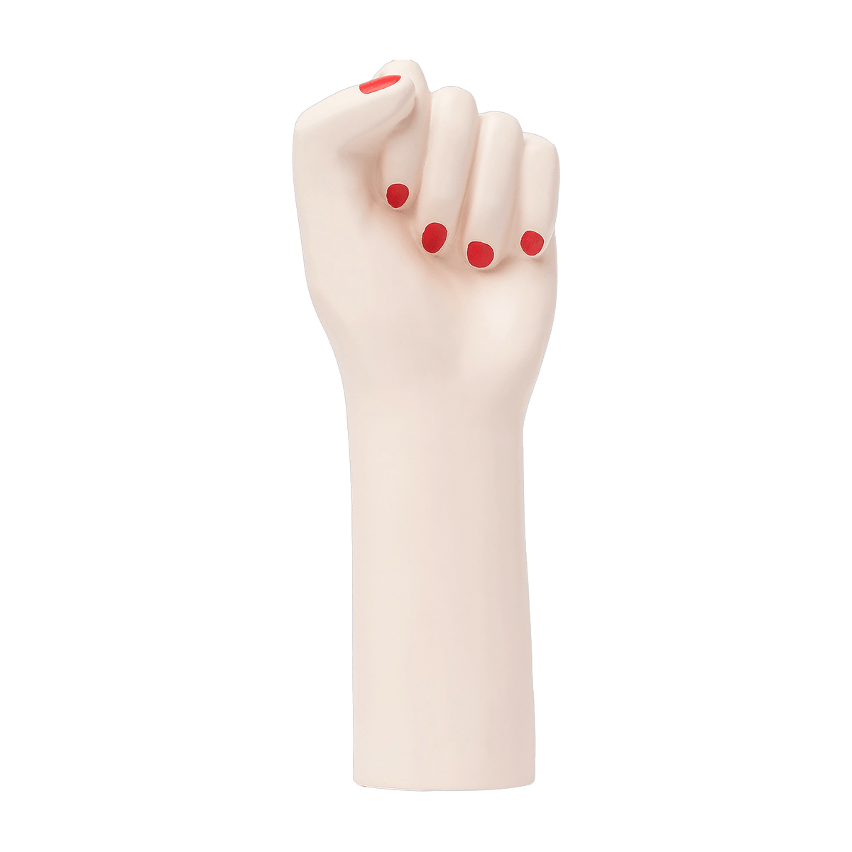 Vase white ceramic S Girl Power - DOIY - The Cool Republic